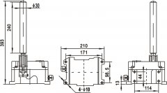 ROS-2D两级跑偏开关Romsey两级跑偏开关生产