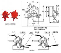 批量生产HFKLT2-H双向拉绳开关输送机跑偏开关
