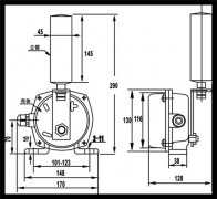 两级跑偏开关 220VHFKPT1-12-30防水跑偏开关生产