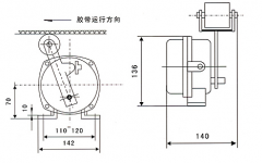 速度开关，测速传感器XSAV11801（低速型）高低速速度开关